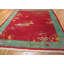 Tapis rouge antique de style art déco
