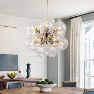 Mablean 12 - Light Dimmable Sputnik Sphere Chandelier