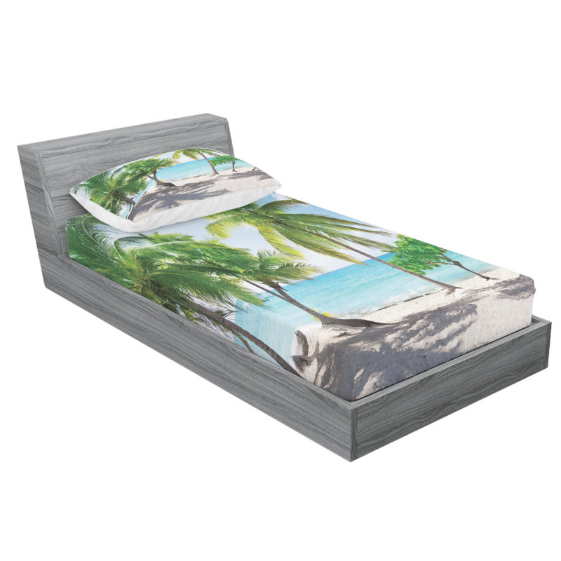 Microfiber Sheet Set, Twin XL Sheet Set with Fitted Sheet