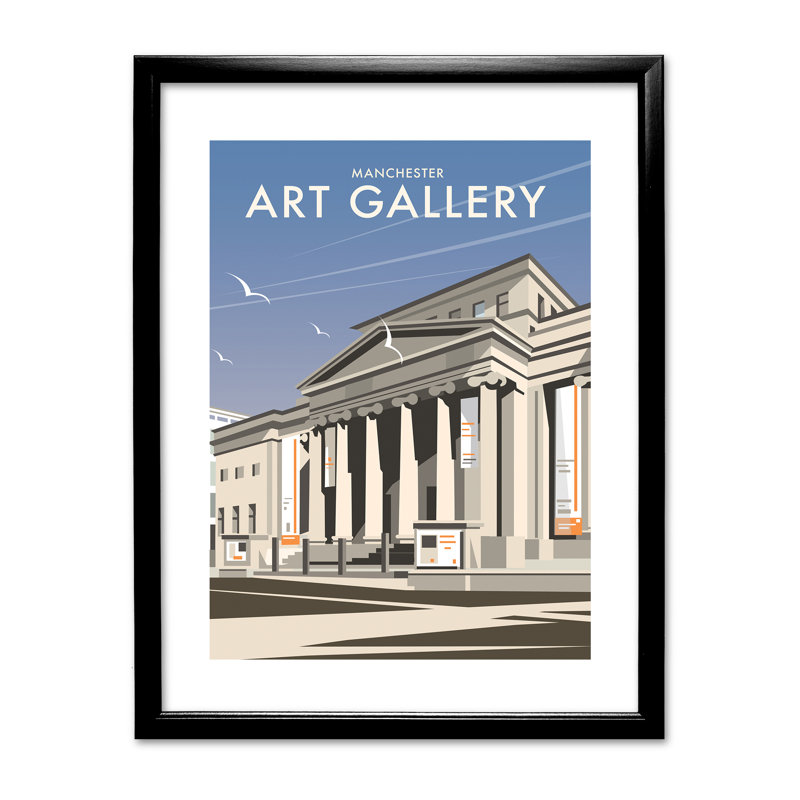 Dave Thompson - Single Picture Frame Print, Black