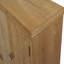 Buffet, bois, 59 po, 4 portes, 59 po brun avec portes, naturel, média, console