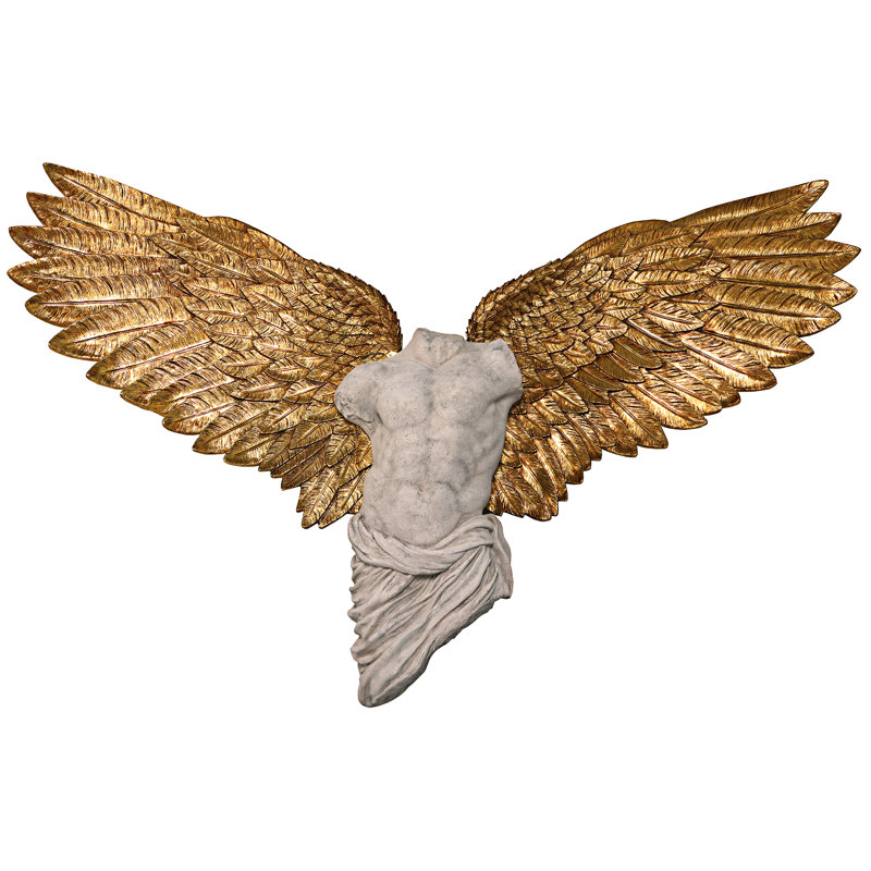 Décoration murale ange torse masculin Take Flight