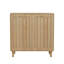 Armoire à linge double avec panier amovible