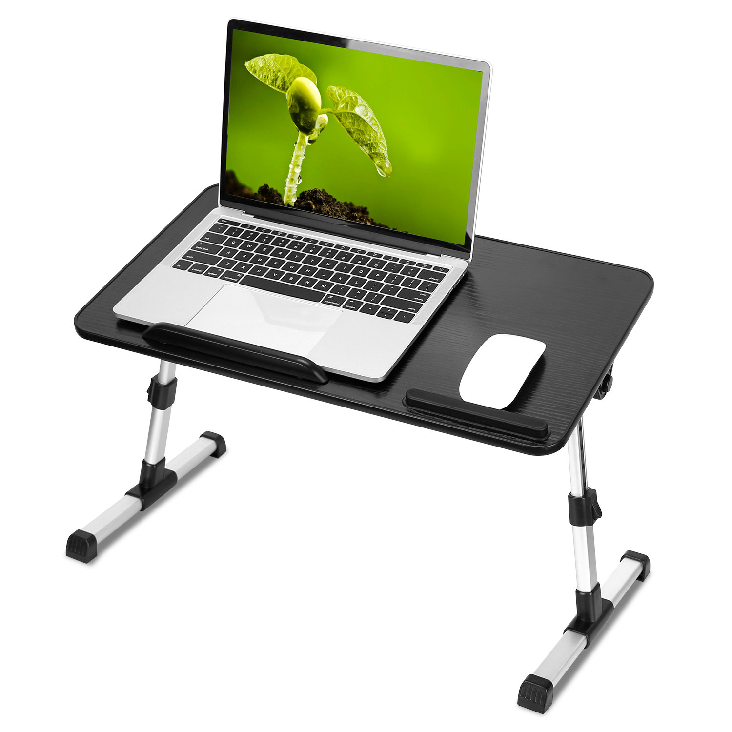 BirdRock Home Sofia + Sam Multi Tasking Laptop Bed Tray - Lap Desk Supports  Laptops Up to 18 Inches in the Overbed Tables department at