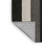 Washable Charcoal Light Gray Striped Area Rug-1182944507