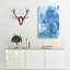 Burst Bubble in Abstract - Wrapped Canvas-55314834