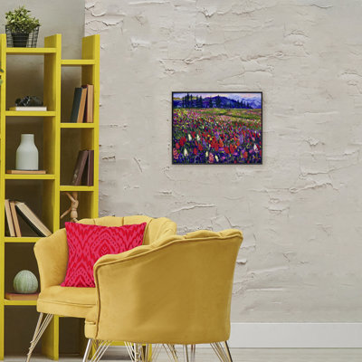 Giclée encadrée Roadside Rhyth Meadow, design par Lee Ann Zirbes