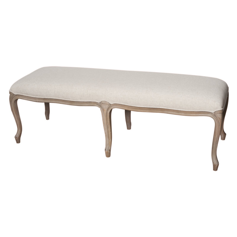 Aymane Solid Wood Accent Stool