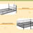 Full Over Full Metal Bunk Bed-1238184716