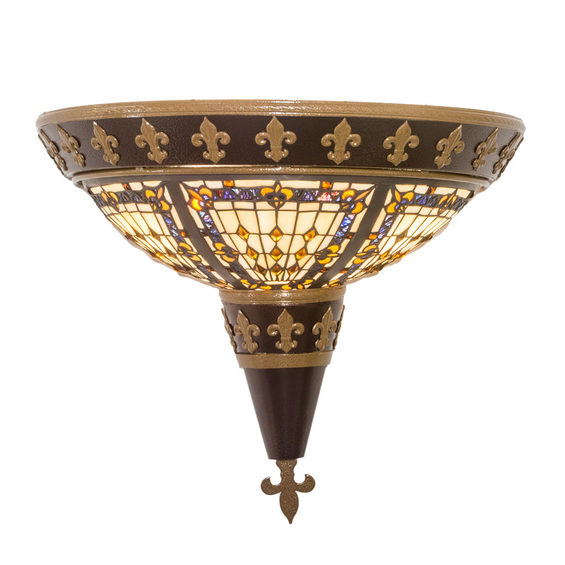 Fleur-de-lis 2 - Light Half Moon