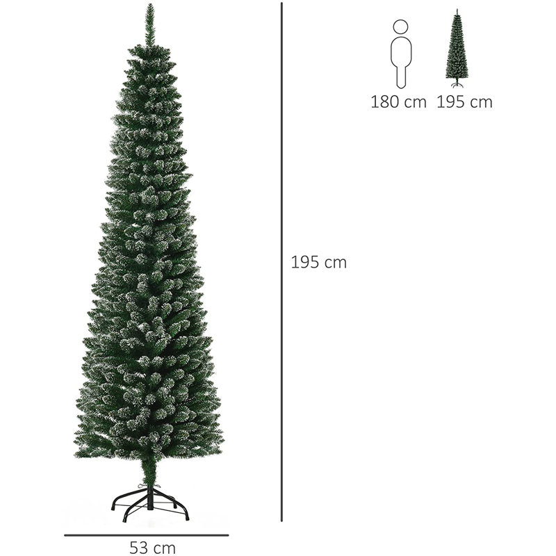 190cm H Artificial Spruce Christmas Tree