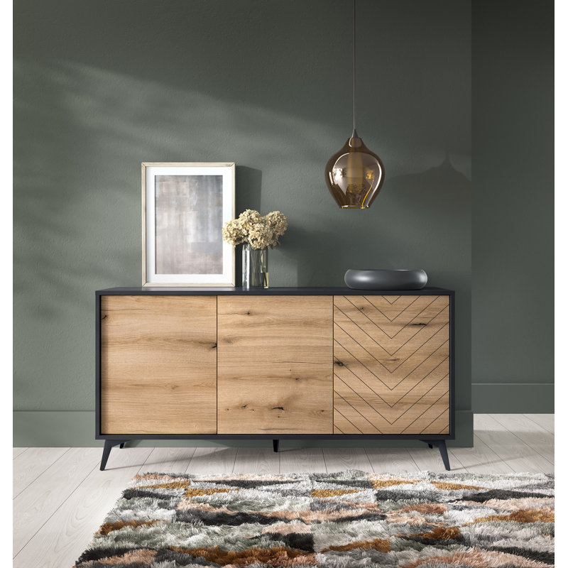 Evynne 154cm W Chest of Drawers