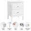 2 Drawers Bedside Table-381482112