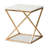 Garrett Marble Top End Table