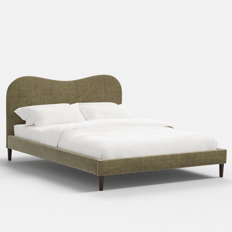 Lit plateforme Heylen Wave Pitt Loden, Grand, Vert