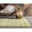 Tapis vert à motif géométrique Molly-1796197638