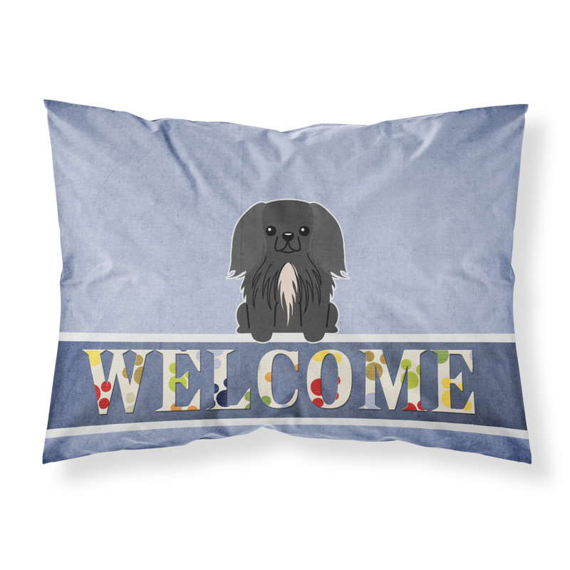 Microfiber, Black Pekingnese