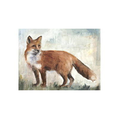 Fox in Woods par Michelle Bennett - reproduction d'art