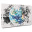 Our Planet Earth Watercolour - Wrapped Canvas Graphic Art Print-56662408