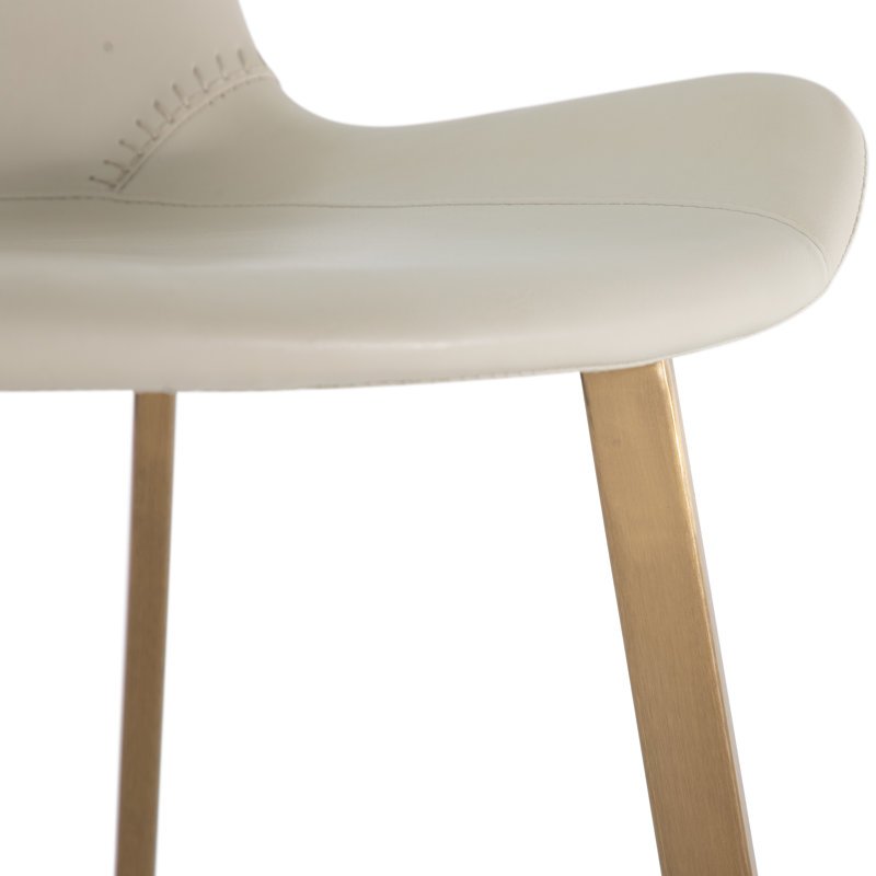 Hines Bar Stool - White