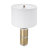 Cylinder Table Lamp with Drum Shade