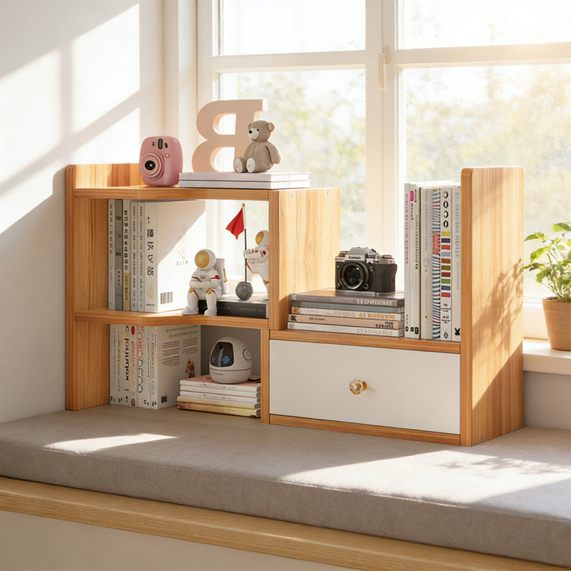 35.1cm H x 32cm W Bookcase