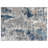 Luxe Weavers Euston Collection 7679 Dark Blue-Light Blue 2x3 Modern Abstract Area Rug