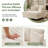 53" W Oversized Chaise Lounge Sofa with Throw Pillows – Plush Indoor Chaise for Living Room, Bedroom & Reading Nook-1848402951