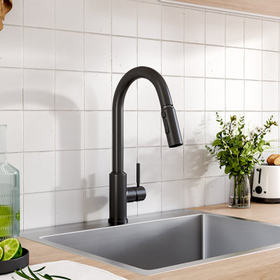 Living And Home Pull Down Kitchen Faucet