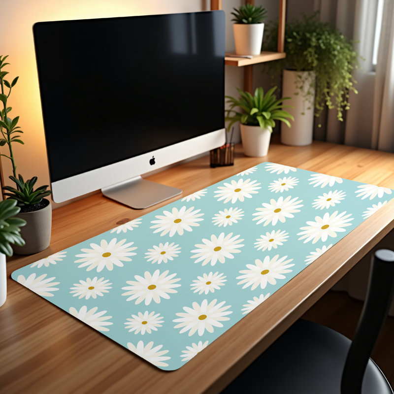 Polyester Desk Pad, 31.5x15.5