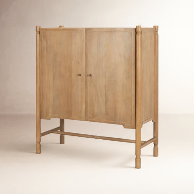 Bantam Solid Wood Bar Cabinet