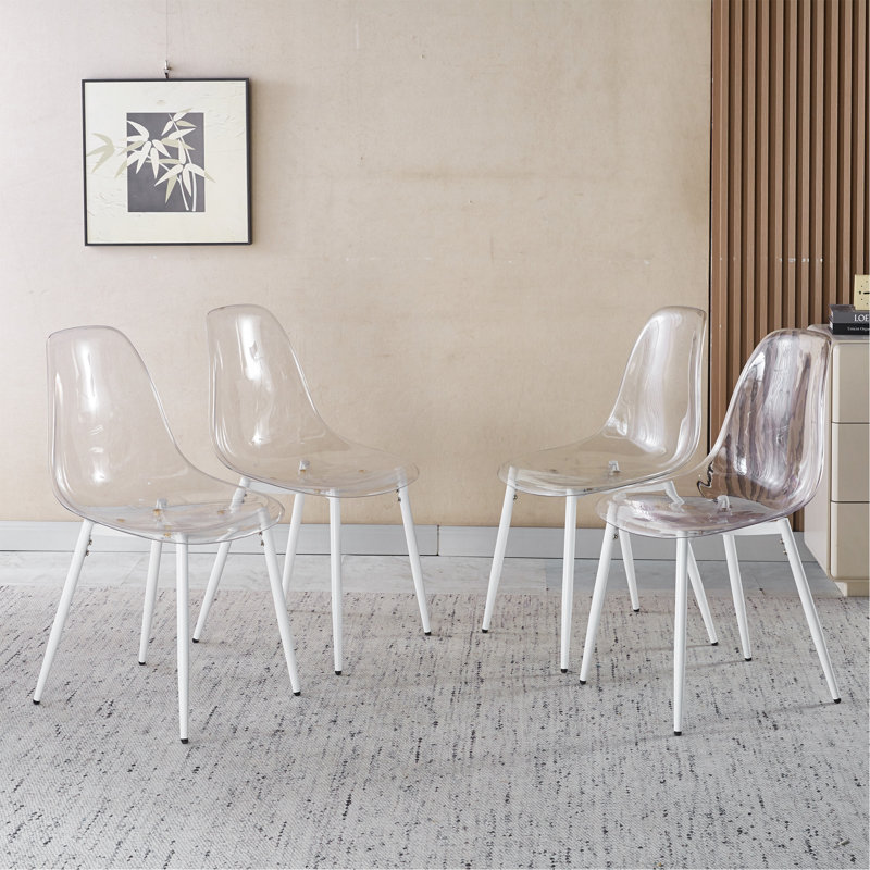 Chaise moderne pour animal 4 pièces, Blanc