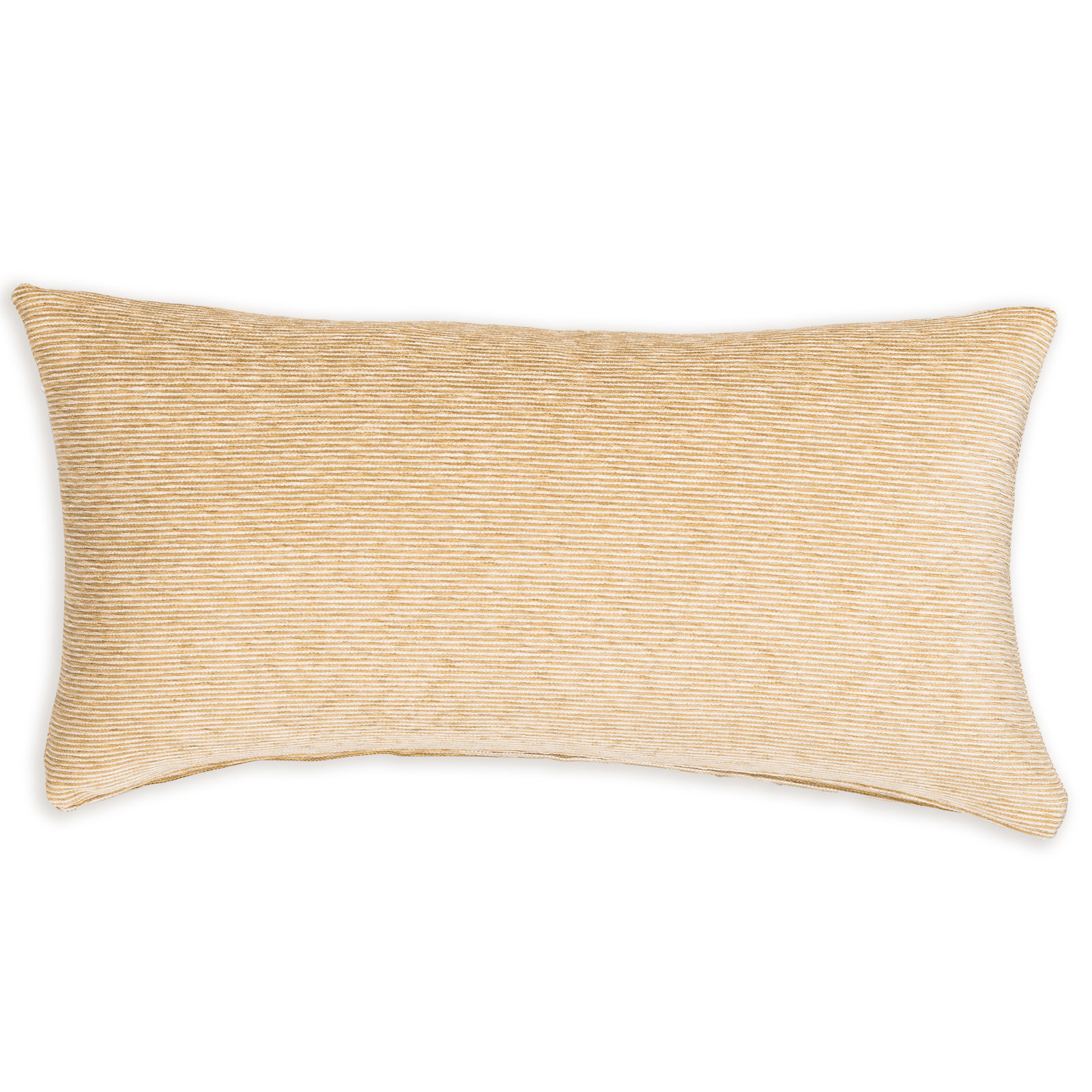 Barnaby Throw Pillow, Khaki, Feather, 26" x 14"