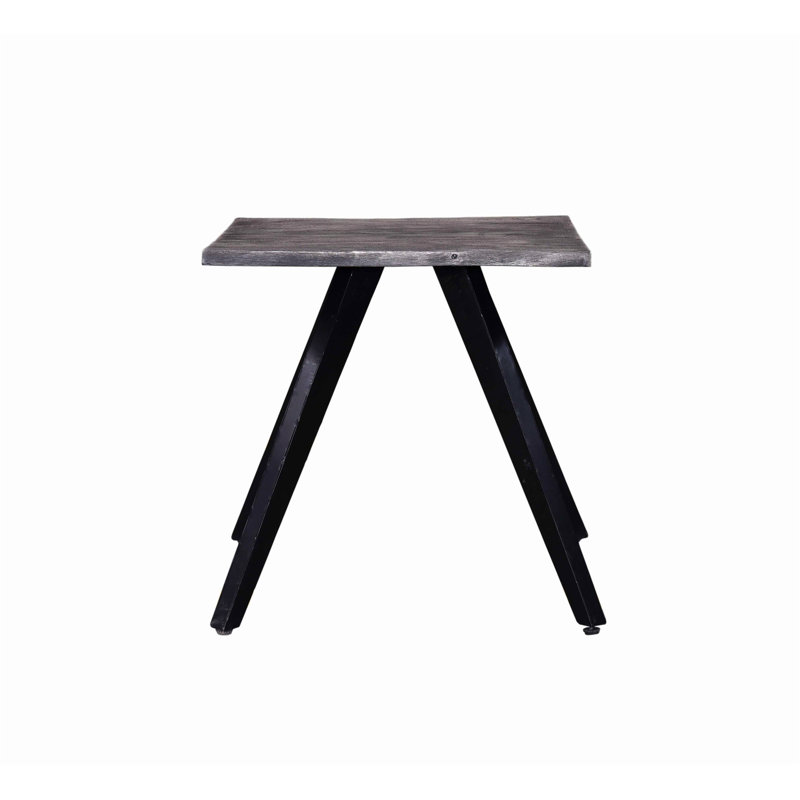 Versatile Solid Wood Top End Table for Living Room, Ideal as Accent Sofa Side Table with Modern Design and Practical Functionality