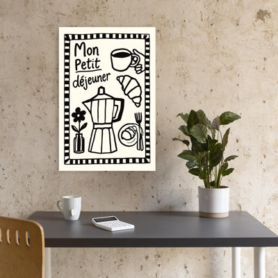 Art mural français matin