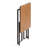 Amald Solid Wood Top End Table-1329762830