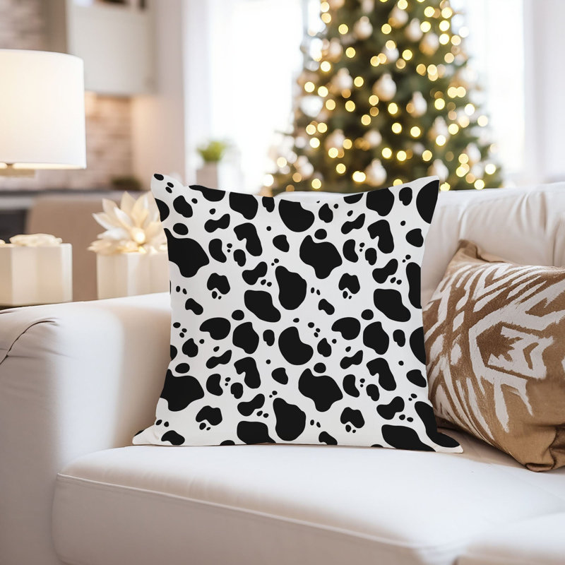 Animals Animal Prints Pattern Pillow Cover, 16"H x 16"W
