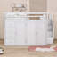 Lit mezzanine double avec tiroirs Jebidiah Kids-1540473649