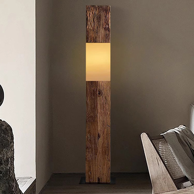 Solid Wood High-End Luxury Atmosphere Bedroom Pendant Lamp, 47.24"