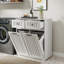 Armoire à linge avec 2 paniers à linge amovibles et 2 tiroirs