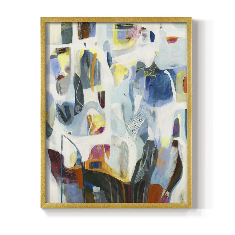 Open Verse Framed Print - Solid Wood, H 15 po x l 12 po, Doré