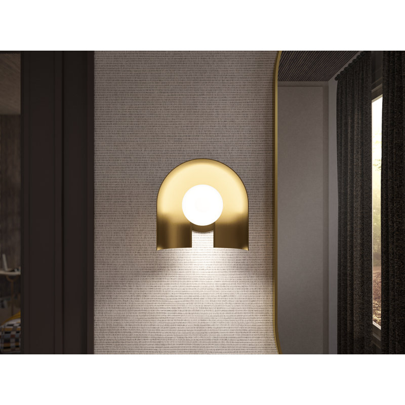 Jabot One-Light Sconce, Green