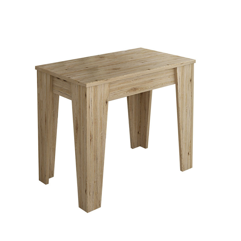Omeara Solid Wood Dining Table, Brown