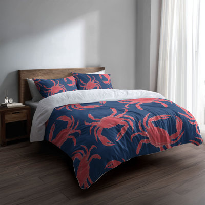 Ensemble d'édredon décoratif léger Crabby