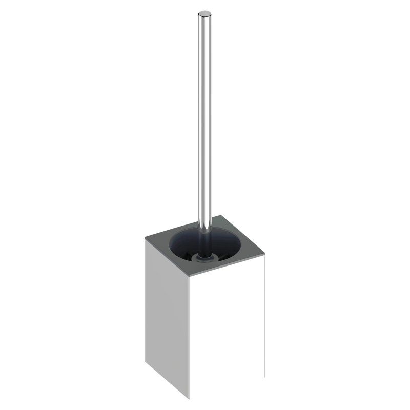 Free-Standing Toilet Brush & Holder