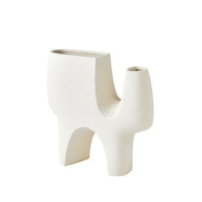 Vase de table en céramique 14,75 "Cassel