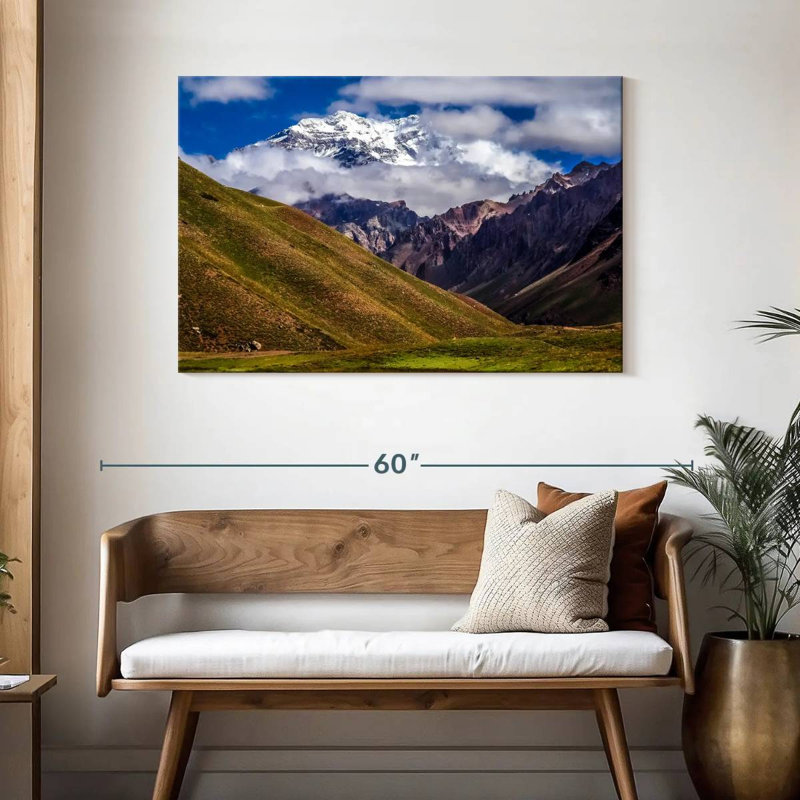 Harpa Cloudy Aconcagua, 30" H x 45" W