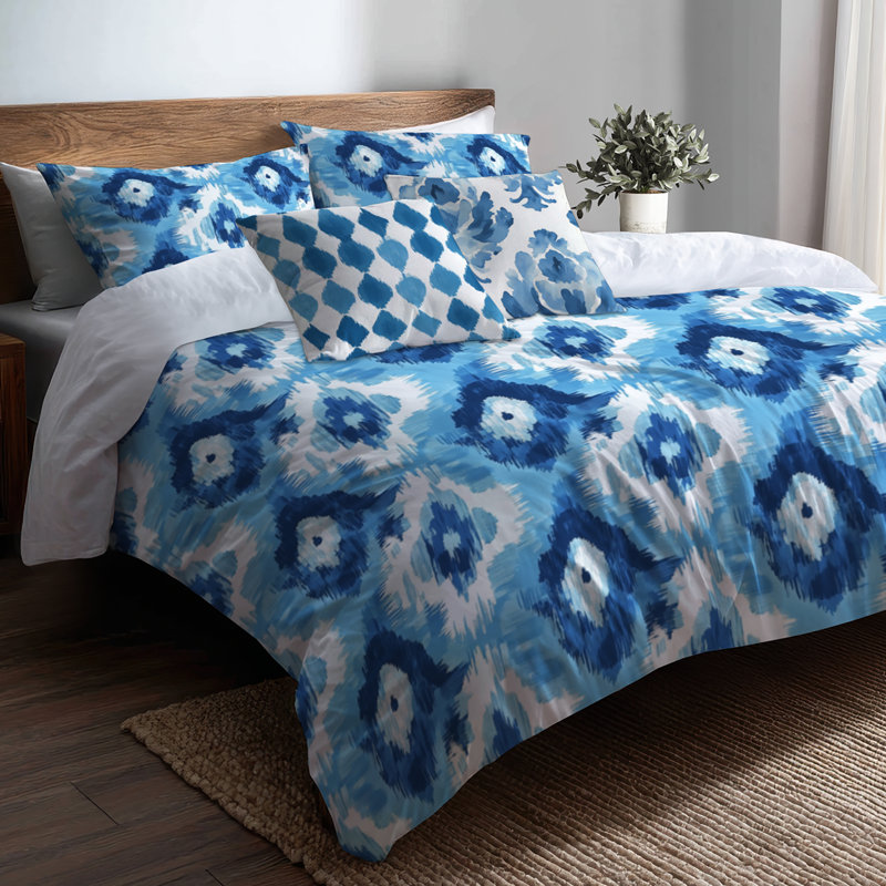 Ensemble de housse de couette et coussin décoratif Coast Ocean, Housse de couette très grand + 4 pièces supplém