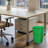 Rev-A-Shelf Polymer Replacement 35 qt. Trash Bin(s)-96003674-96003675
