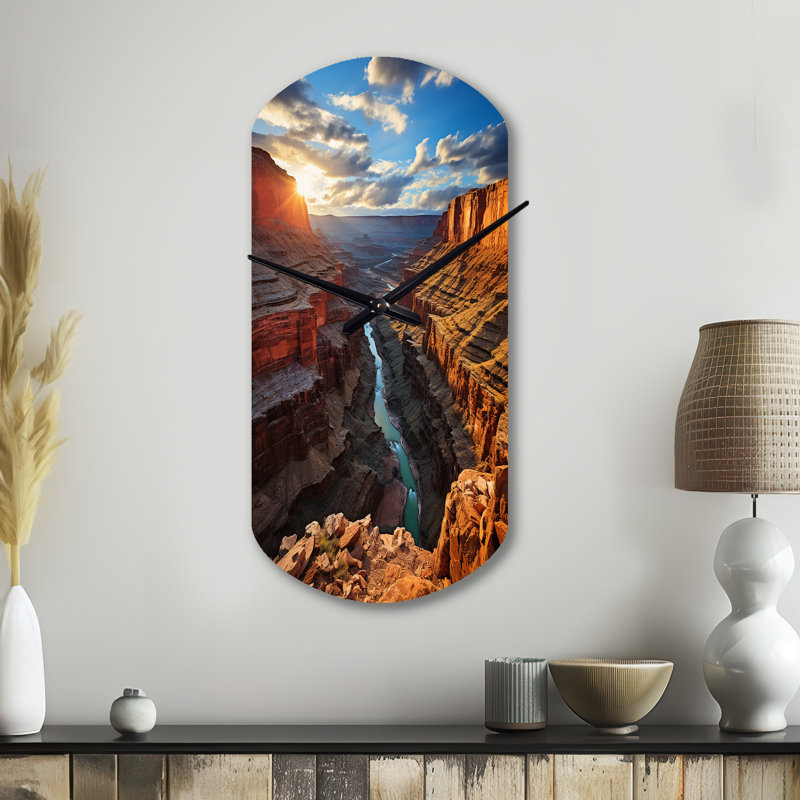 Horloge murale Canyon, Grand
